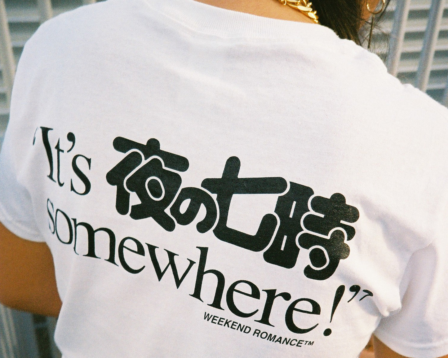 Can/夜の七時 Somewhere Tee