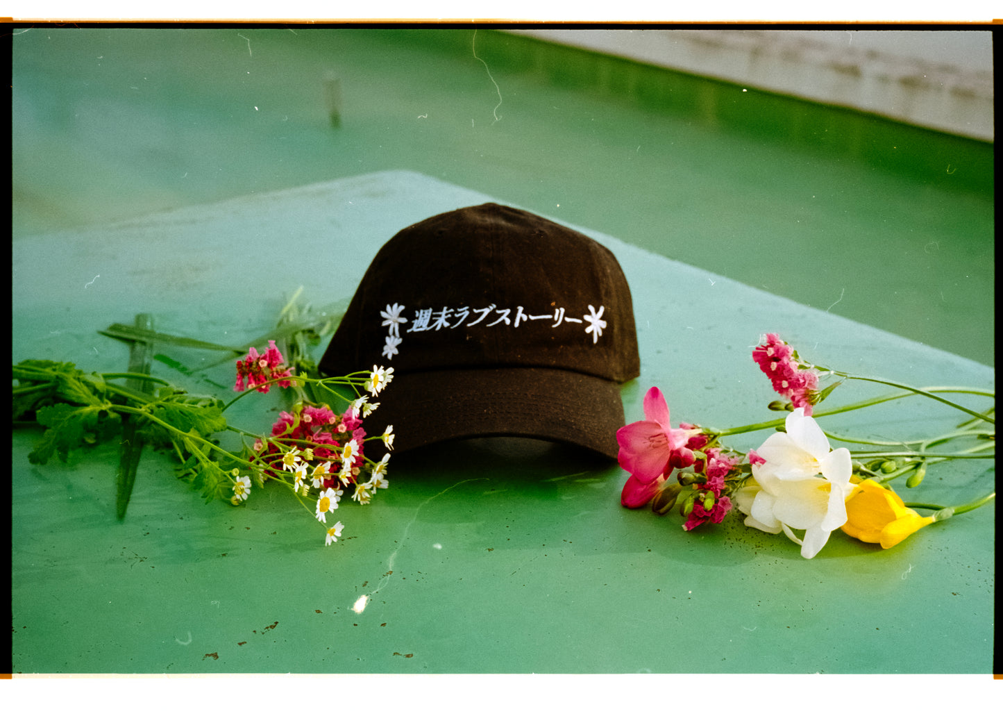 WR™ x MEGUMI KOIWAI Embroidery for WEEKEND LOVE STORY Cap